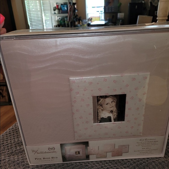 Bound+ D/termined M/bellishments Pink Rose Bud Scrapbook Kit NIB - Picture 5 of 8